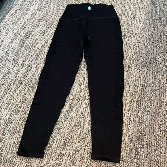 New Free People Almost Famous Leggings Black XS - Picture 3 of 6